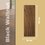 Piso Black Walnut Natural Daltile 18x50 cm