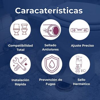 Kit Para Instalación de Sanitario Con Llave Control Estándar