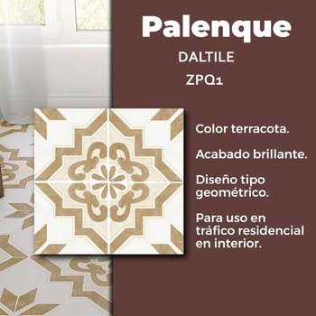 Piso Palenque Beige Daltile Optima 37x37 cm
