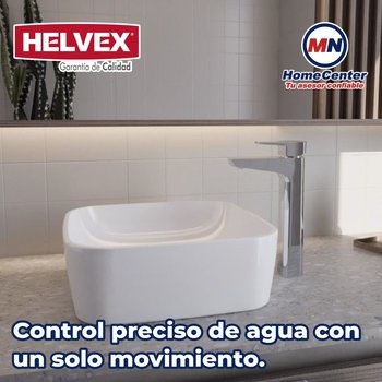 Llave Monomando alto Para lavabo Helvex Piazza PIA-101