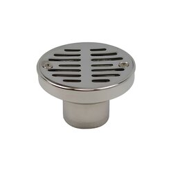 RESUMIDERO REDONDO 089X089 MM 3 1/2 BRONCE CROMO