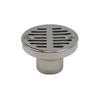 RESUMIDERO REDONDO 089X089 MM 3 1/2 BRONCE CROMO
