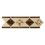 Cenefa Cerámica para muro Cáceres Tiles 2000 8x25 cm Beige