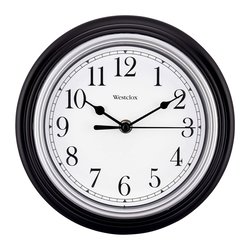 Reloj Pared Redondo 22.9cm Color Negro Reloj Pared Redondo 22.9cm Color Negro