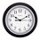 Reloj Pared Redondo 22.9cm Color Negro