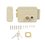 Cerradura Eléctrica Assa Abloy Botón Integrado 321-DCBI-ABG