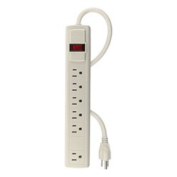 Multicontacto Extensión Barra 6 Entradas Volteck