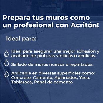 Sellador acrílico Acritón 19 l