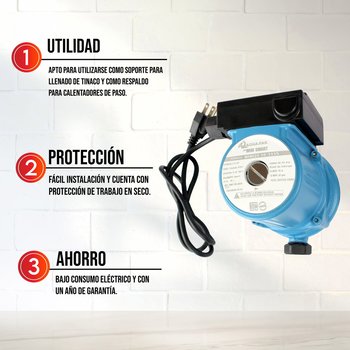 Bomba Presurizadora Minismart Aut/Man 1 x 120V 120W