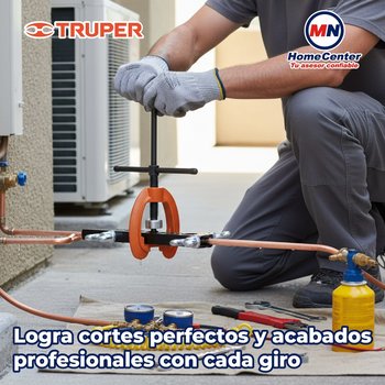 Avellanador para tubo ajustable de 3/16" a 5/8" Truper