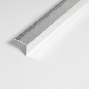 Uniperfil ángulo 16 mm x 2..5 m Plata cepillado