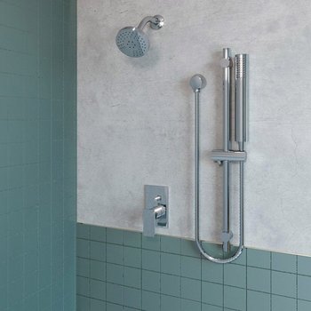 Regadera Manual Nuva Alt Deslizable Sistema Anticalcareo RM-22