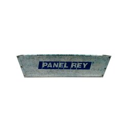 Charola De Acero Galvanizado Labeled