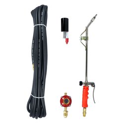 Soplete corto gas butano encendido electrónico manguera Soplete corto gas butano encendido electrónico manguera