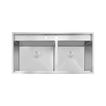 Fregadero Kele 90 x 51 cm Doble Tarja Calibre 16