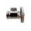 Llave Angular Cromada Coflex 1/2 x 1/2 pulg