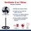 Ventilador 2 En 1 Aspas Aluminio 18" Brisa