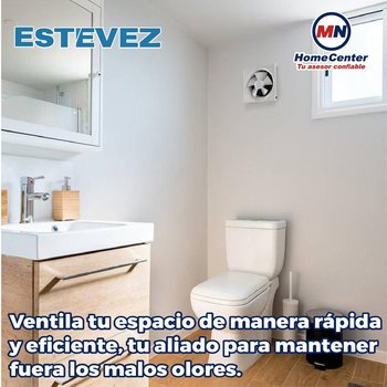 Extractor Industrial Estevez 8 pulg Blanco