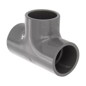 TEE PVC HID CEM 038 MM 1 1/2 CED 80