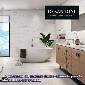 Piso Santorini Tipo Marmol Cesantoni 60x120 cm Rectificado