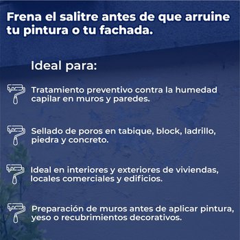 Impermeabilizante Sika Zero Salitre 5 Lt