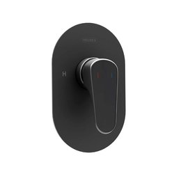 Llave Monomando Regadera Tina Potenza Sin Desviador Ébano Helvex