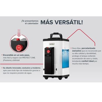 Calentador de Paso Rápida Recuperación Calorex Gas Lp 6 l