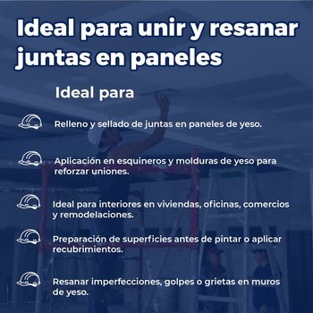 Compuesto Panel Yeso S Ligero 28 kg Tapa Verde