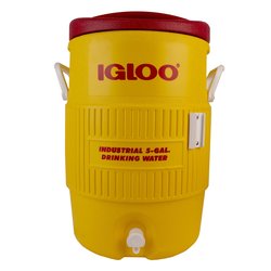 Termo Igloo capacidad 5 galones Amarillo y rojo