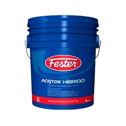 Impermeabilizante acrilico Fester Acriton Hibrido19L