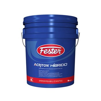 Impermeabilizante acrilico Fester Acriton Hibrido19L