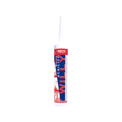 Sellador Acrílico Siliconizado Presto Willy 320 280 mL