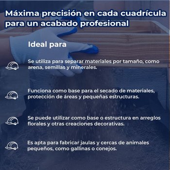 Malla Criba DeAcero 3 x 3 0.91 M