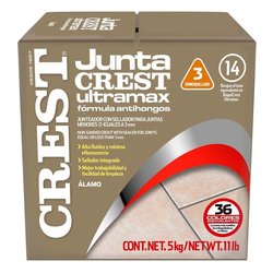 Boquilla sin arena 5 kg Crest color álamo
