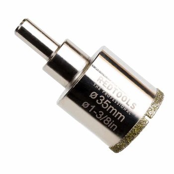 Broca Diamante Redtools 35 mm