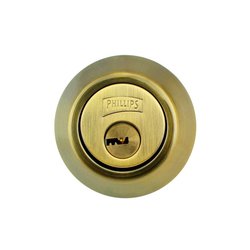 Cerrojo Alta Seguridad Phillips Ll/Ll Latón Antiguo Cerrojo Alta Seguridad Phillips Ll/Ll Latón Antiguo