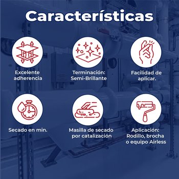 Resanador de poliéster Metálico Sherwin William Metal Filler 1 L