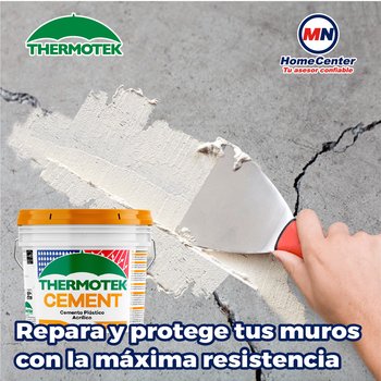 Cemento Acrílico Blanco Thermotek 4 Lt