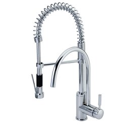 Monomando Fregadero Profesional Doble Cabezal E-308