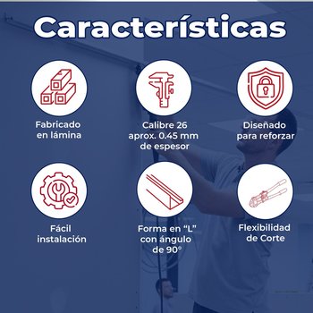 Angulo Amarre Ternium CAL 26 2.90X3.05 M