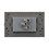 Placa Contacto Doble Lucek Flat Blanco