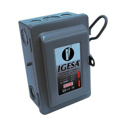 Interruptor Seguridad 2 Polos Igesa