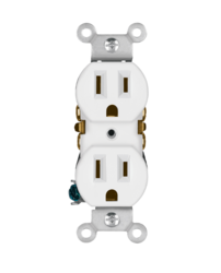 Contacto Duplex Polarizado Blanco CODO-SB