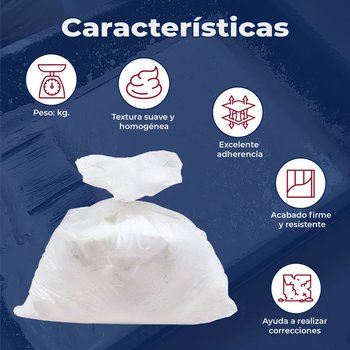 Yeso Máximo Blanco Kg (precio por kilo)