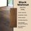 Piso Black Walnut Natural Daltile 18x50 cm