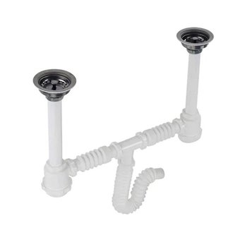 Cespol Pvc Flexible Doble Bote Grande y Contracanasta