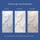 Piso Blanco Aurora Daltile Rectificado 61X122 1.5M2 ZA62R