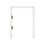 MARCO METALICO 60X2.13 MT BLANCO