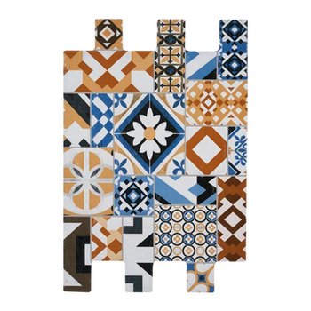 Piso Classico Multicolor Daltile 34 x 50 cm