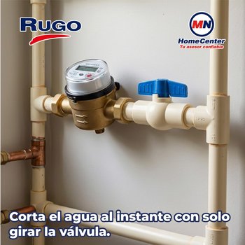 Válvula de Esfera CPVC 13 MM 1/2 Para Sistemas de Agua